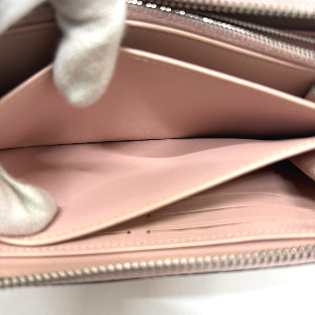 Louis Vuitton Mahina Magnolia Mahina Leather Long Wallet