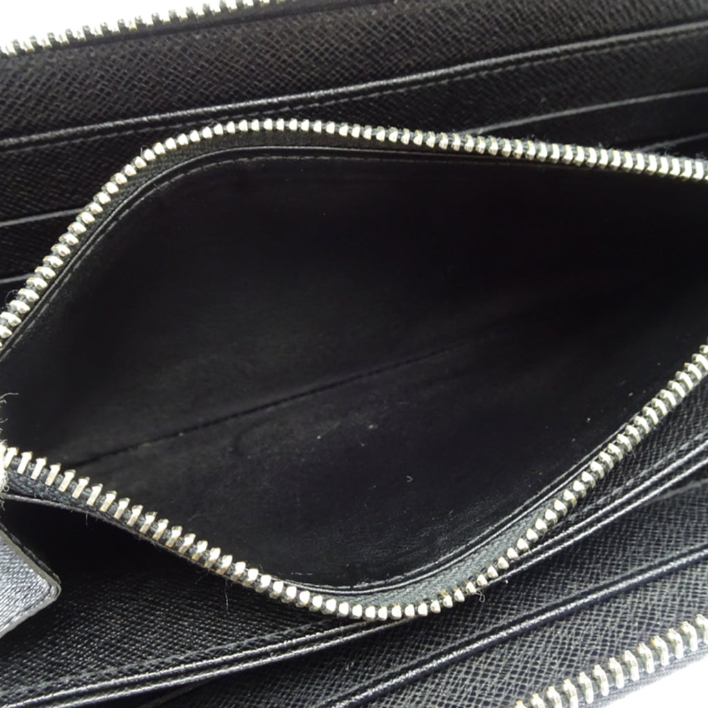 Louis Vuitton Black Noir Epi Leather Long Wallet