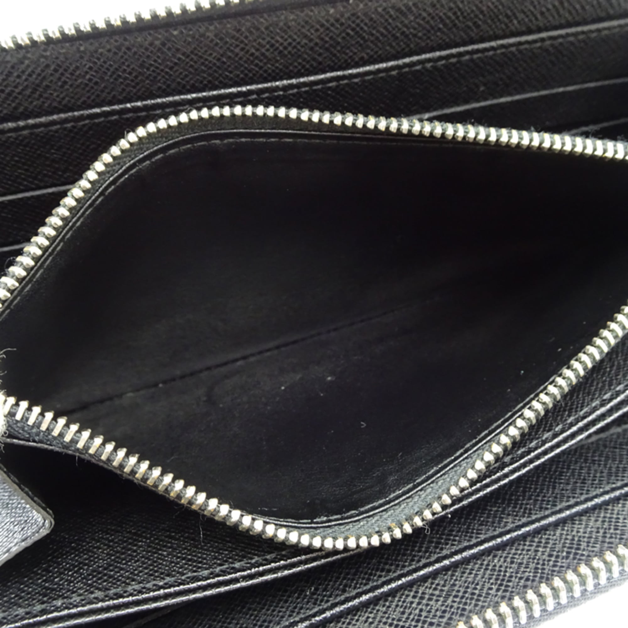 Louis Vuitton Black Noir Epi Leather Long Wallet