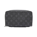 Louis Vuitton Black Coated Canvas Long Wallet