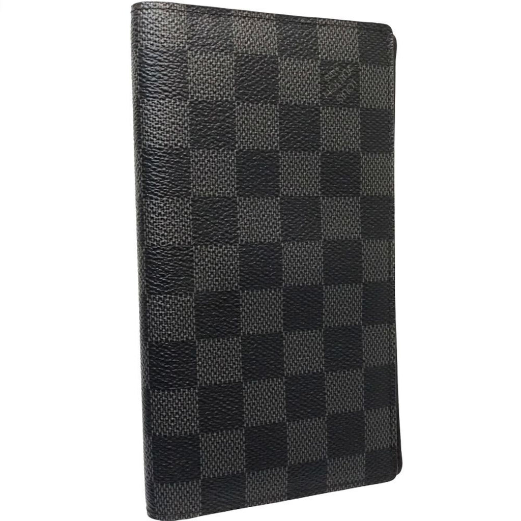 Louis Vuitton Black Canvas Coin Purse/Coin Case