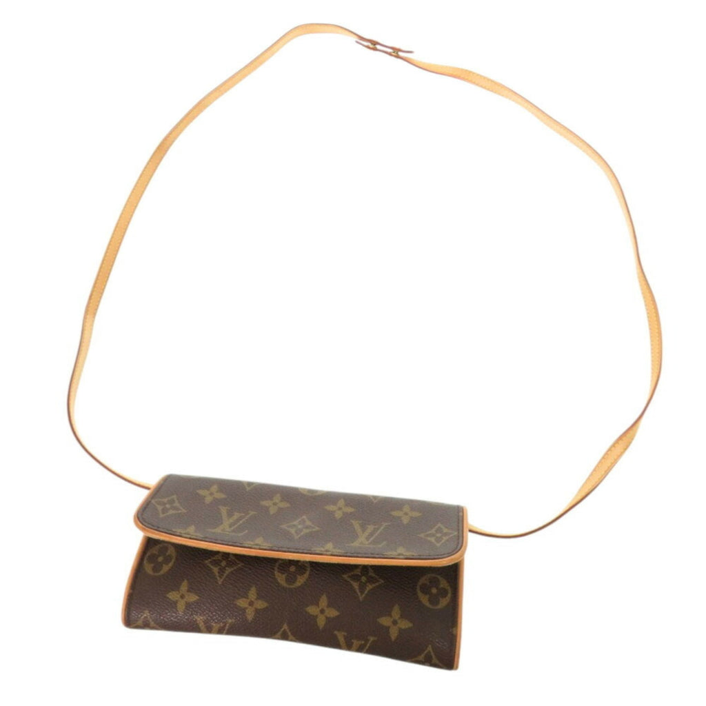 Louis Vuitton Brown Monogram Pochette Shoulder Bag