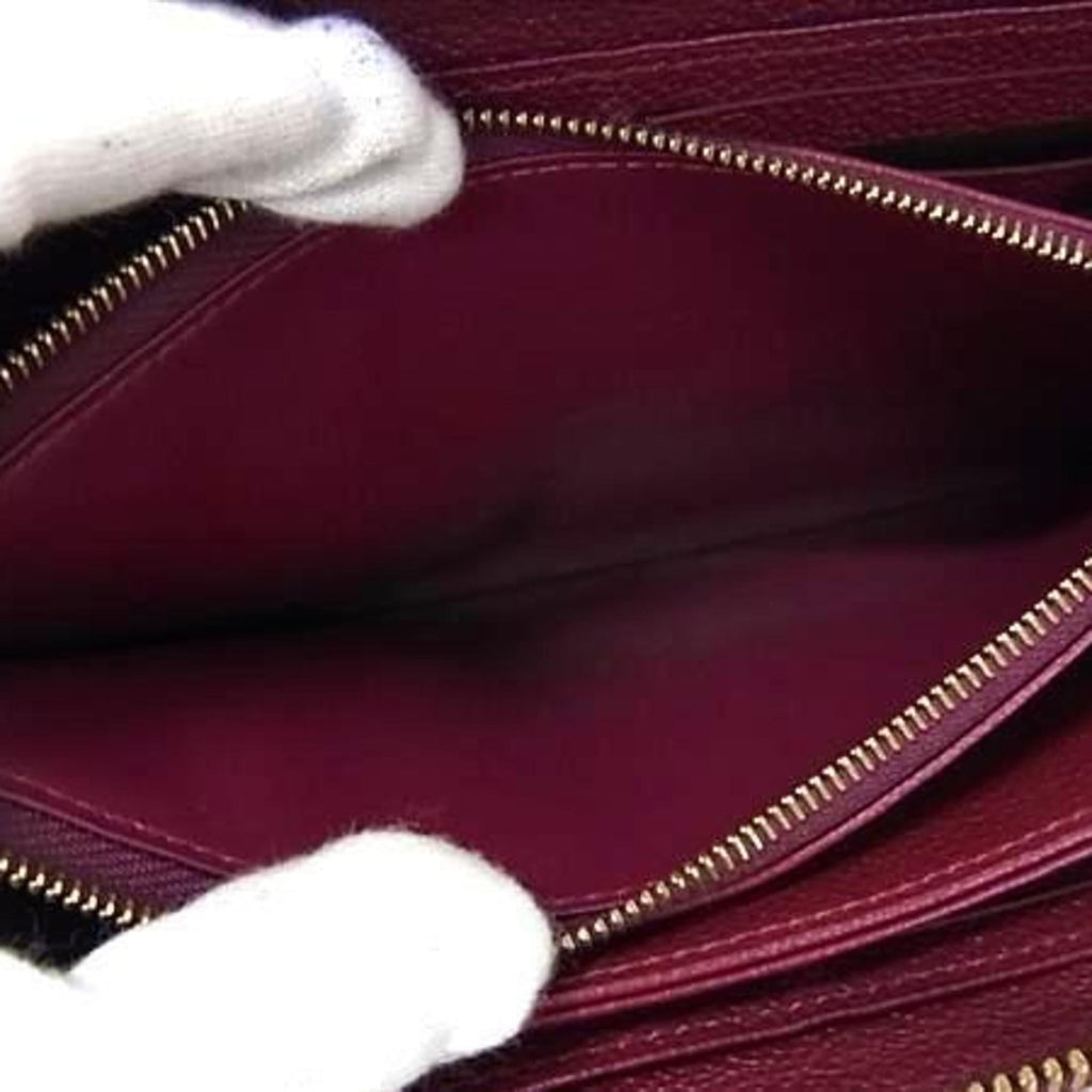 Louis Vuitton Aurore Bordeaux Monogram Empreinte Long Wallet