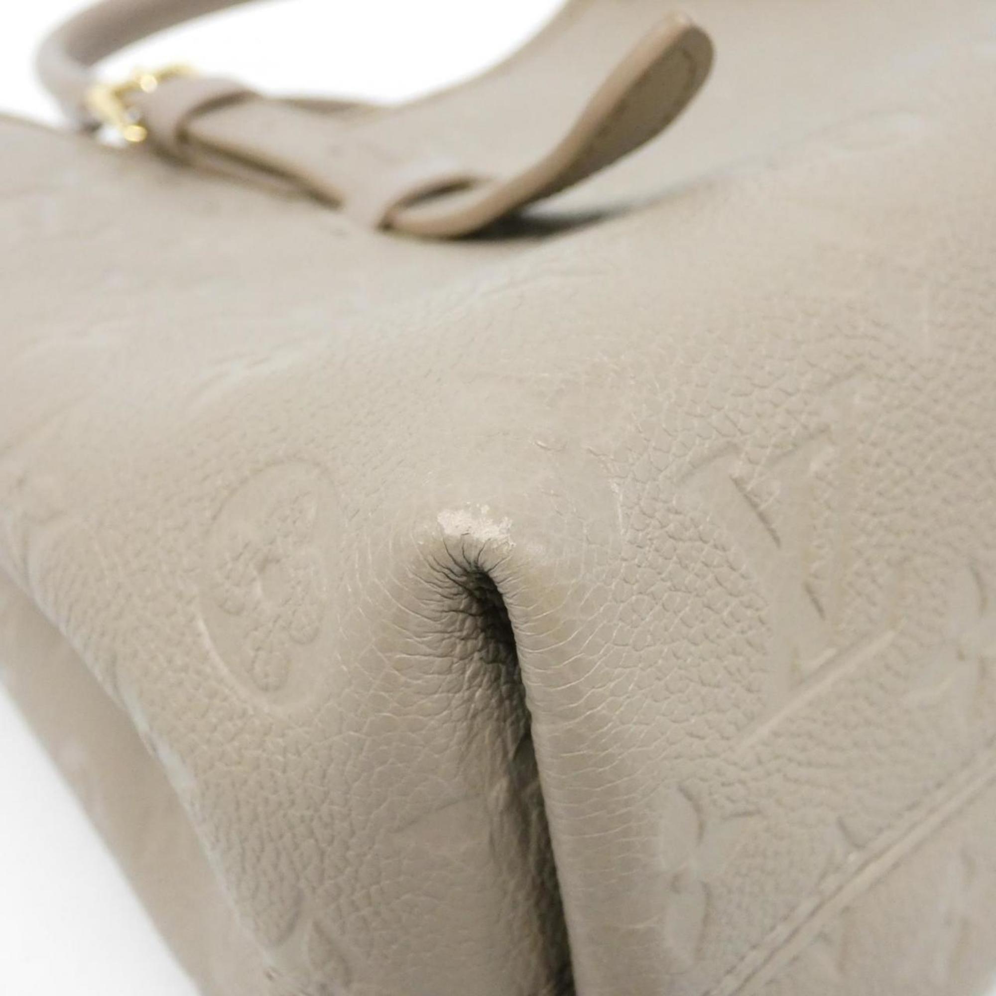 Louis Vuitton Beige Tourterelle Leather Handbag
