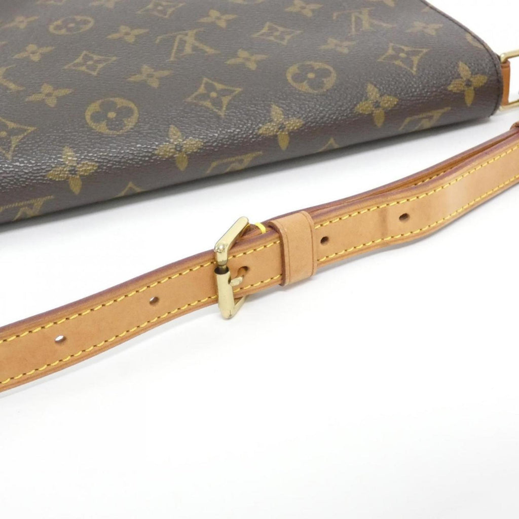 Louis Vuitton Marron Coated Canvas Shoulder Bag