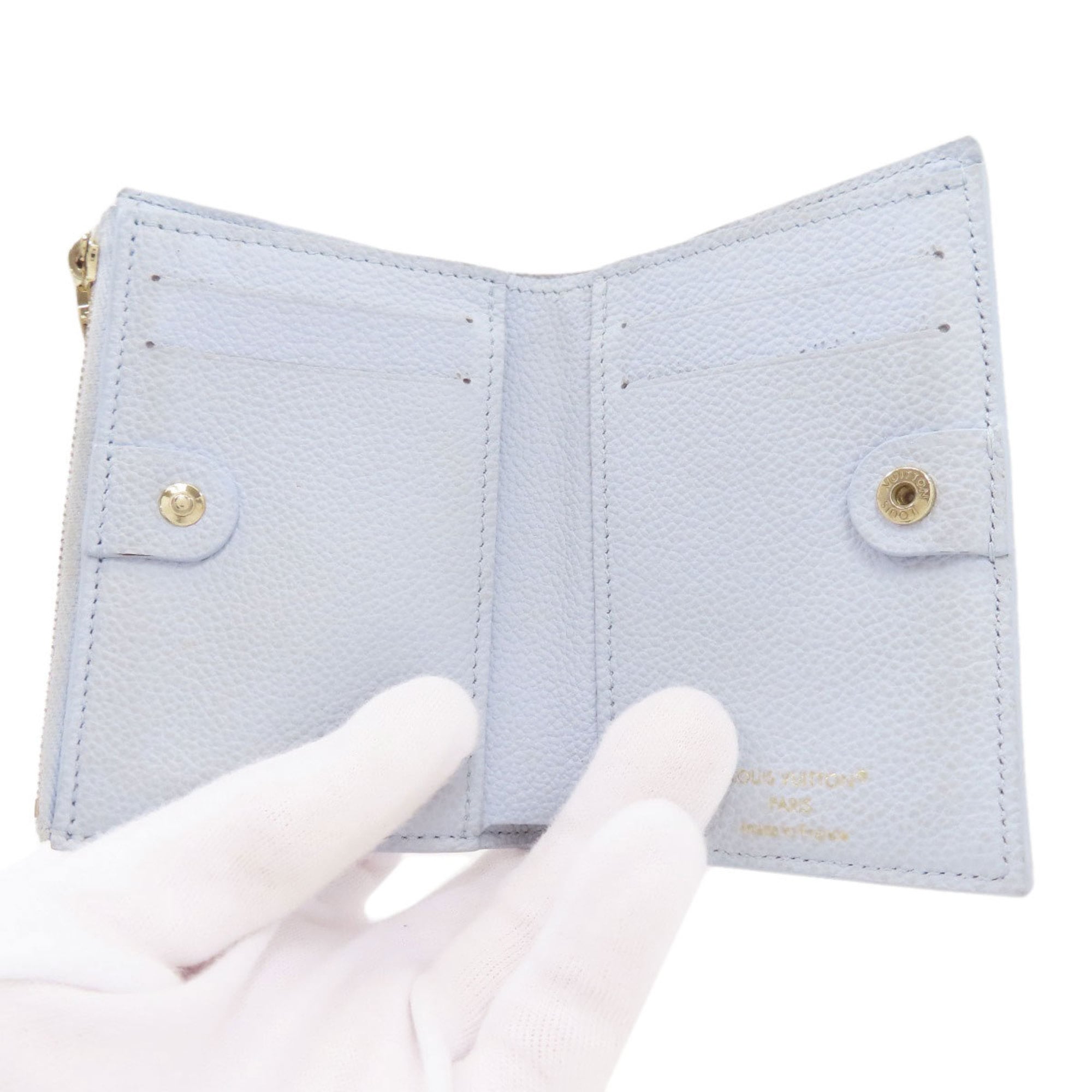 Louis Vuitton Blue Monogram Empreinte Wallet