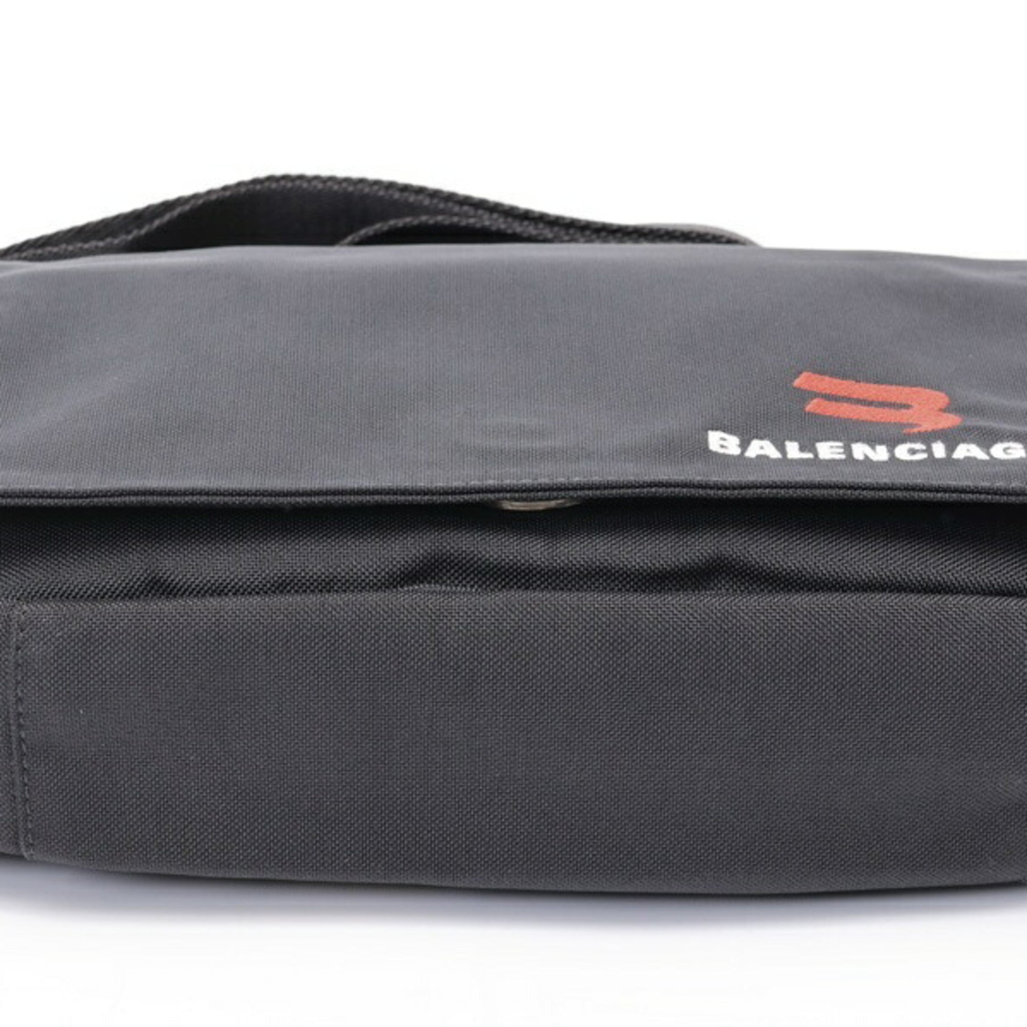 Balenciaga Black Nylon Shoulder