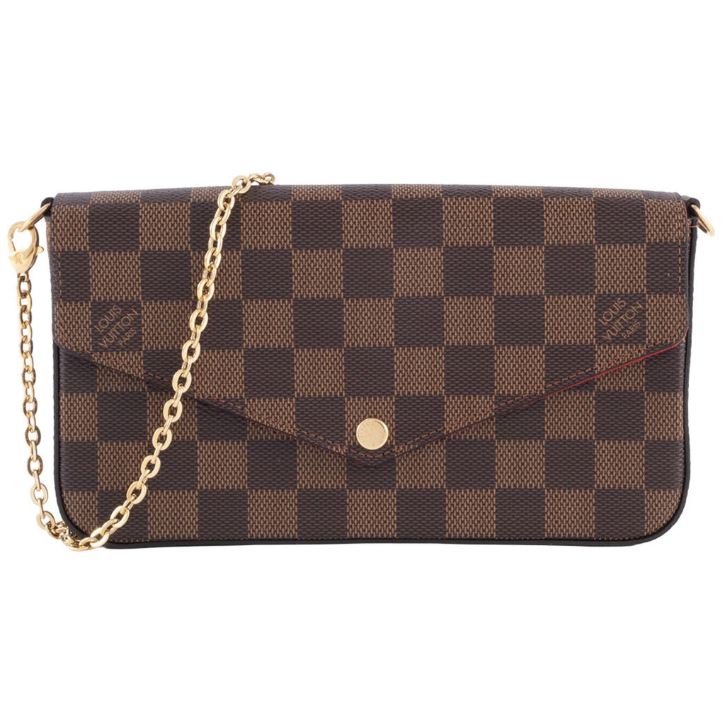 Louis Vuitton Brown Damier Canvas Ebene Damier Canvas Shoulder Bag