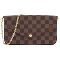 Louis Vuitton Brown Damier Canvas Ebene Damier Canvas Shoulder Bag