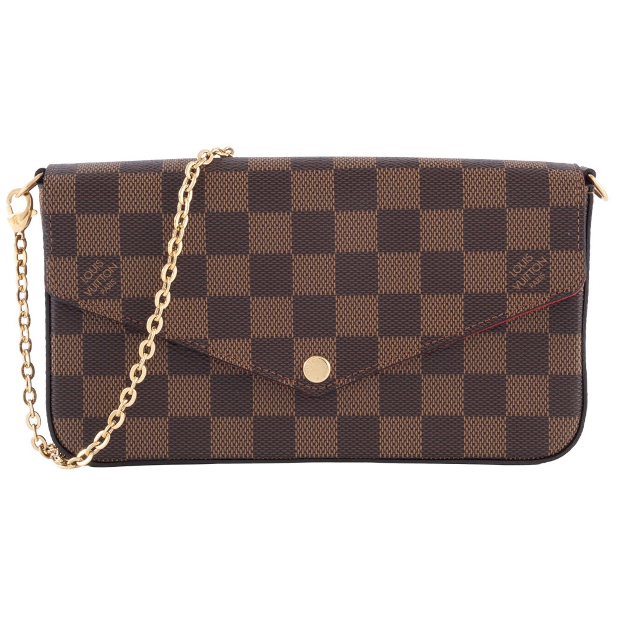 Louis Vuitton Brown Damier Canvas Ebene Damier Canvas Shoulder Bag