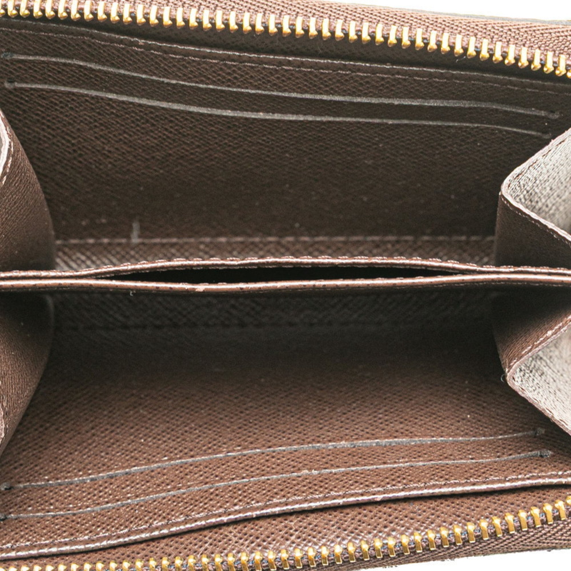 Louis Vuitton Brown Pvc Leather Coin Purse/Coin Case