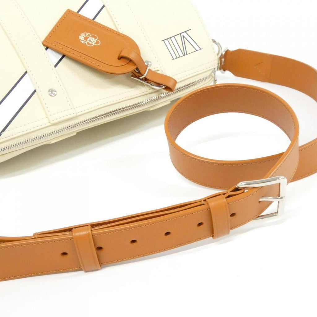 Louis Vuitton Beige Leather Shoulder Bag