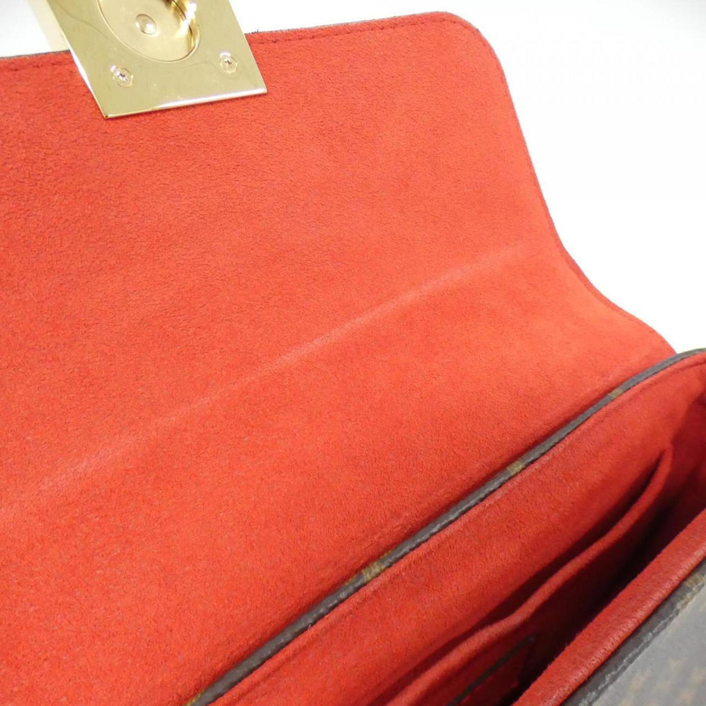 Louis Vuitton Brown Coquelicots Coated Canvas Leather Handbag