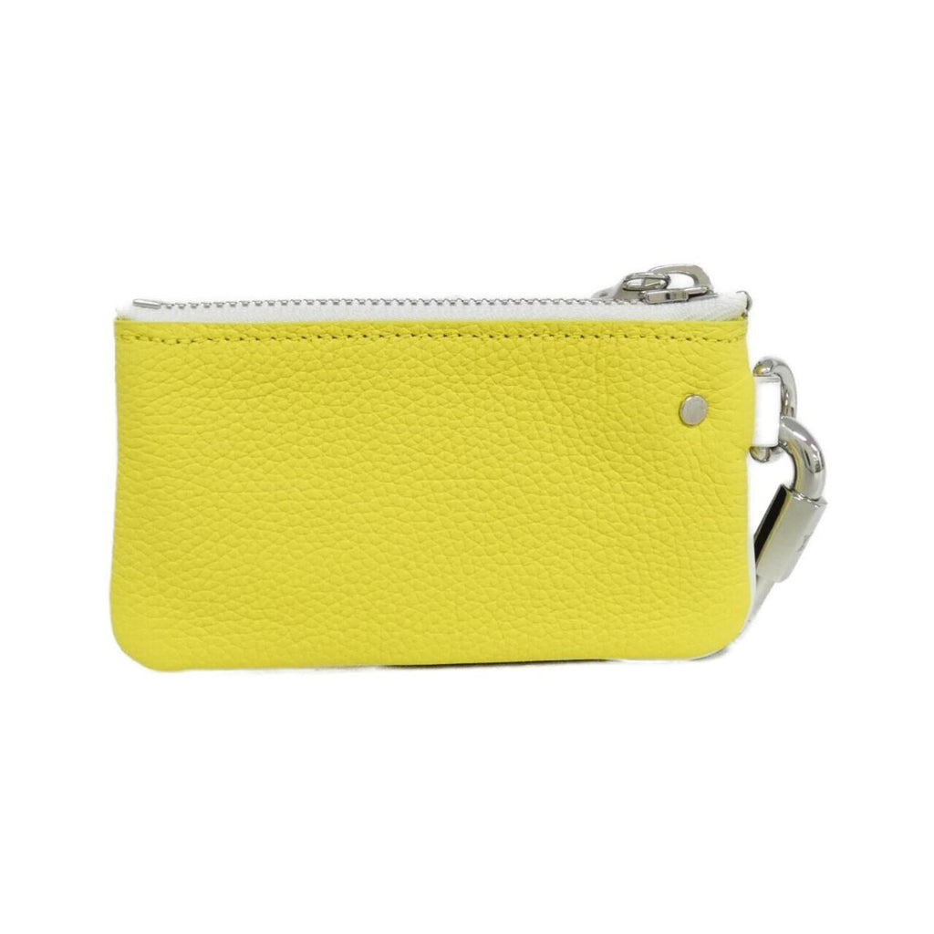 Louis Vuitton Yellow Leather Coin Purse/Coin Case