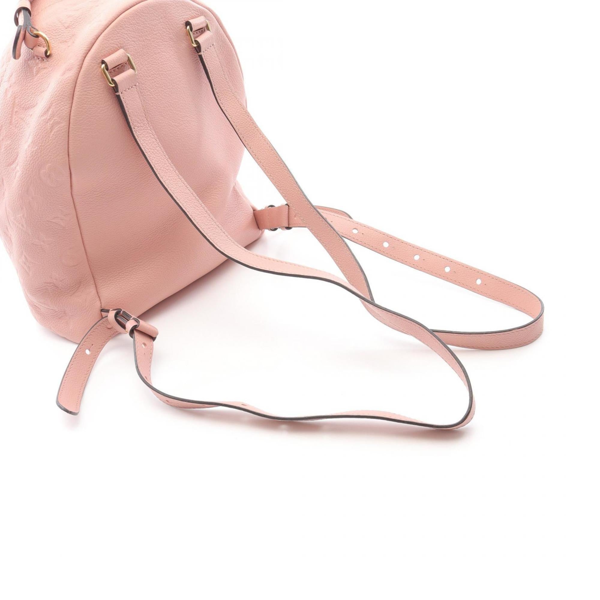 Louis Vuitton Pink Rose Poudre Monogram Empreinte Backpack