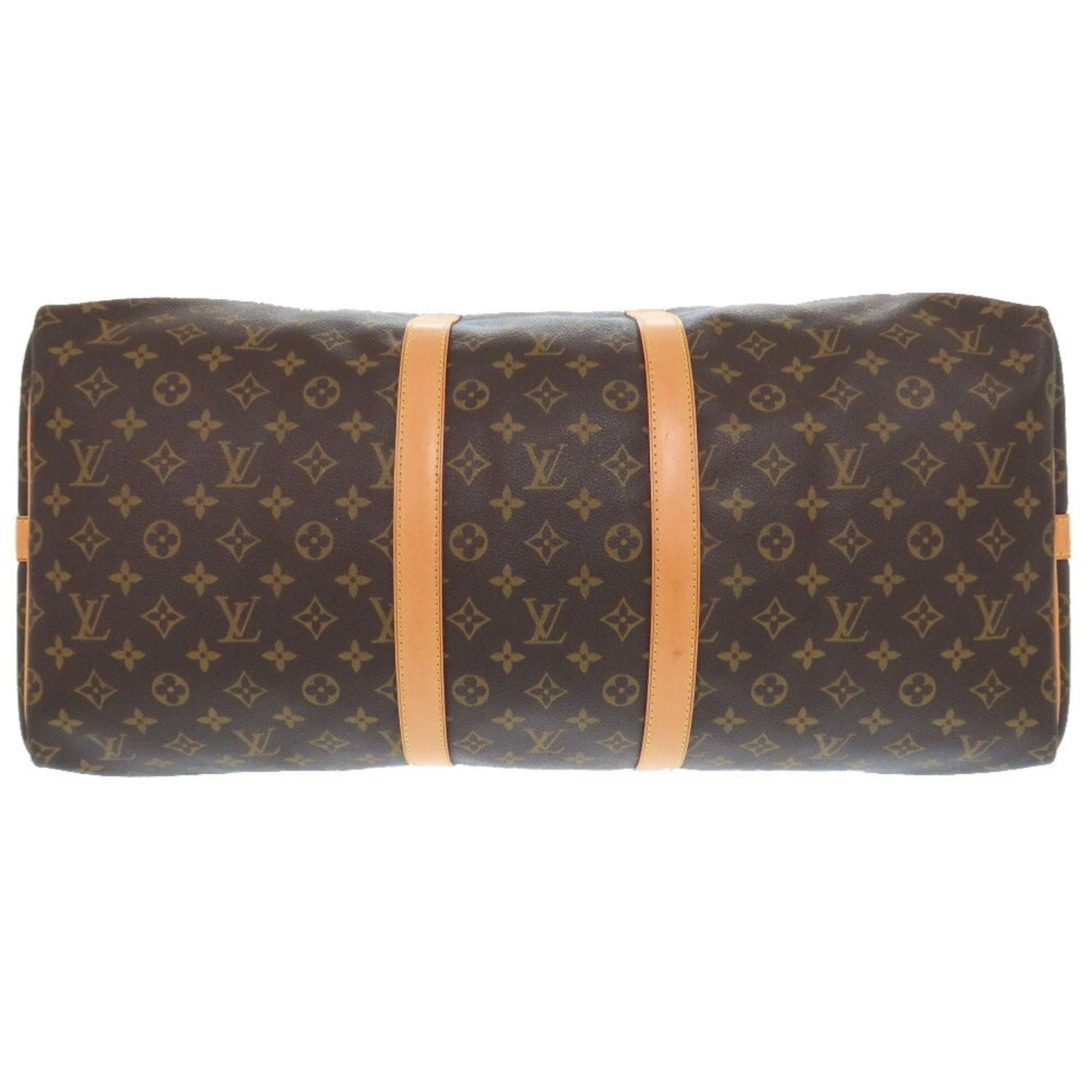 Louis Vuitton Brown Monogram Monogram Boston Bag