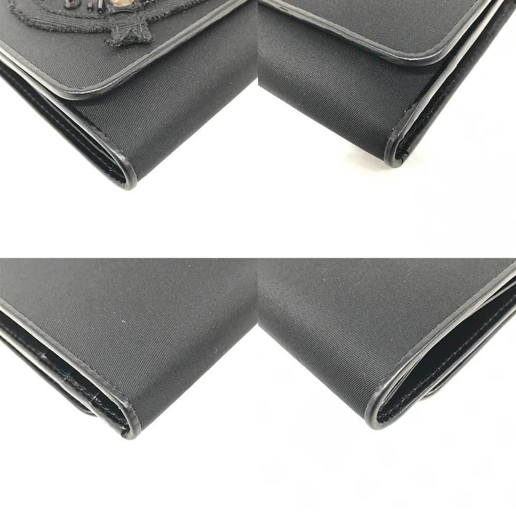 Prada Black Nylon Wallet (Bi-Fold)