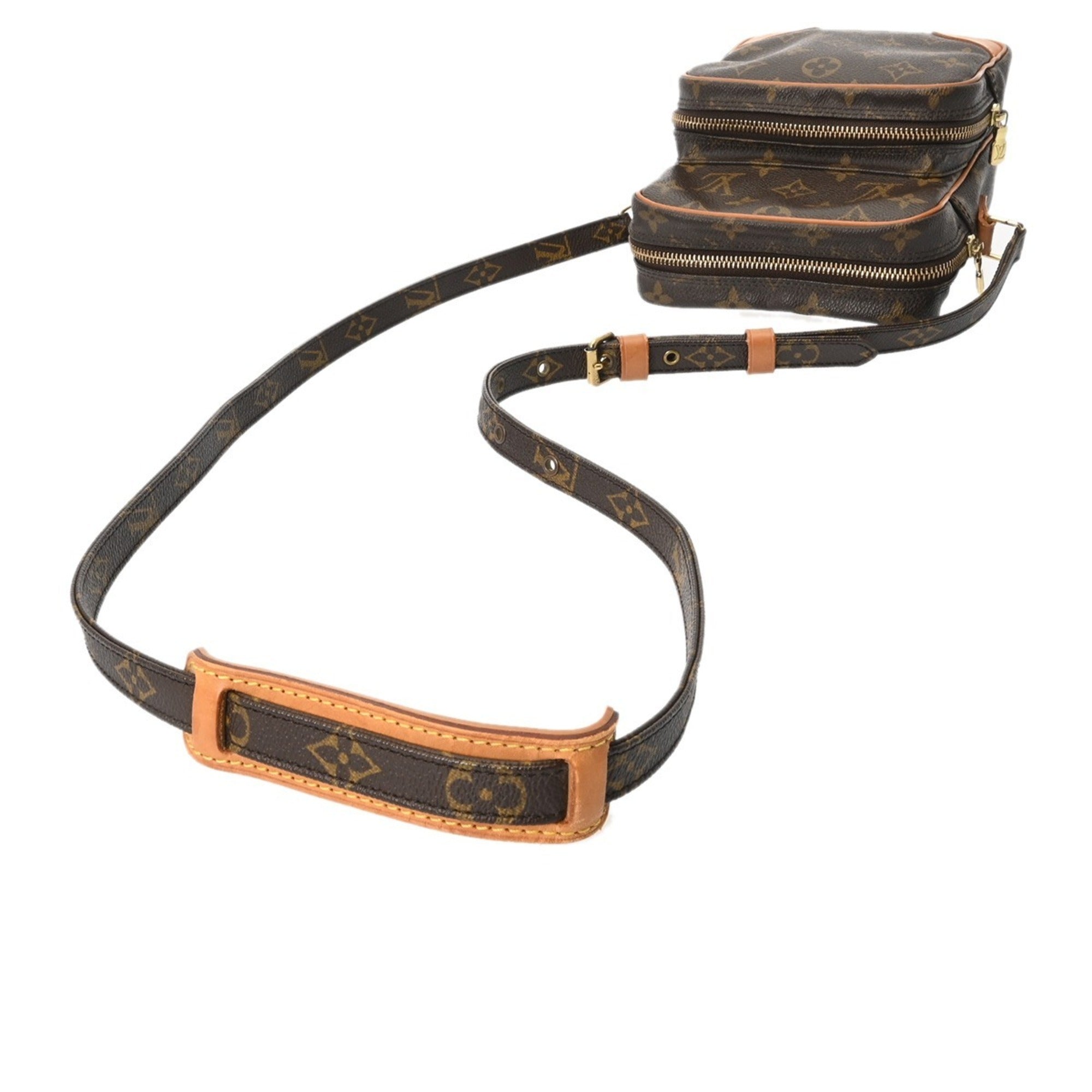 Louis Vuitton Brown Monogram Canvas Shoulder Bag