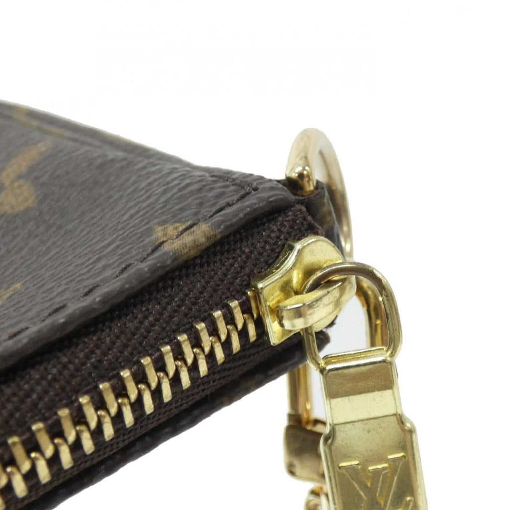 Louis Vuitton Marron Monogram Coated Canvas Pochette Pouch