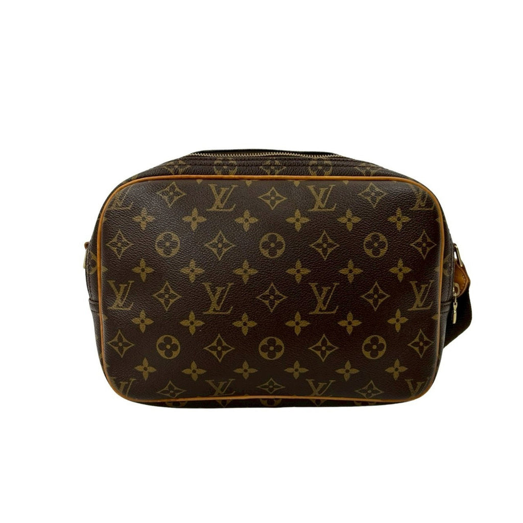 Louis Vuitton Brown Leather Pvc Pochette Shoulder Bag