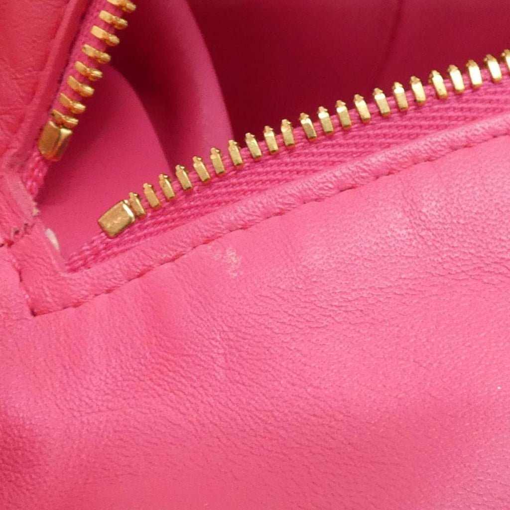 Bottega Veneta Pink Leather Handbag