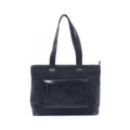 Gucci Black Canvas Leather Handbag Tote Bag (Pre-Owned)