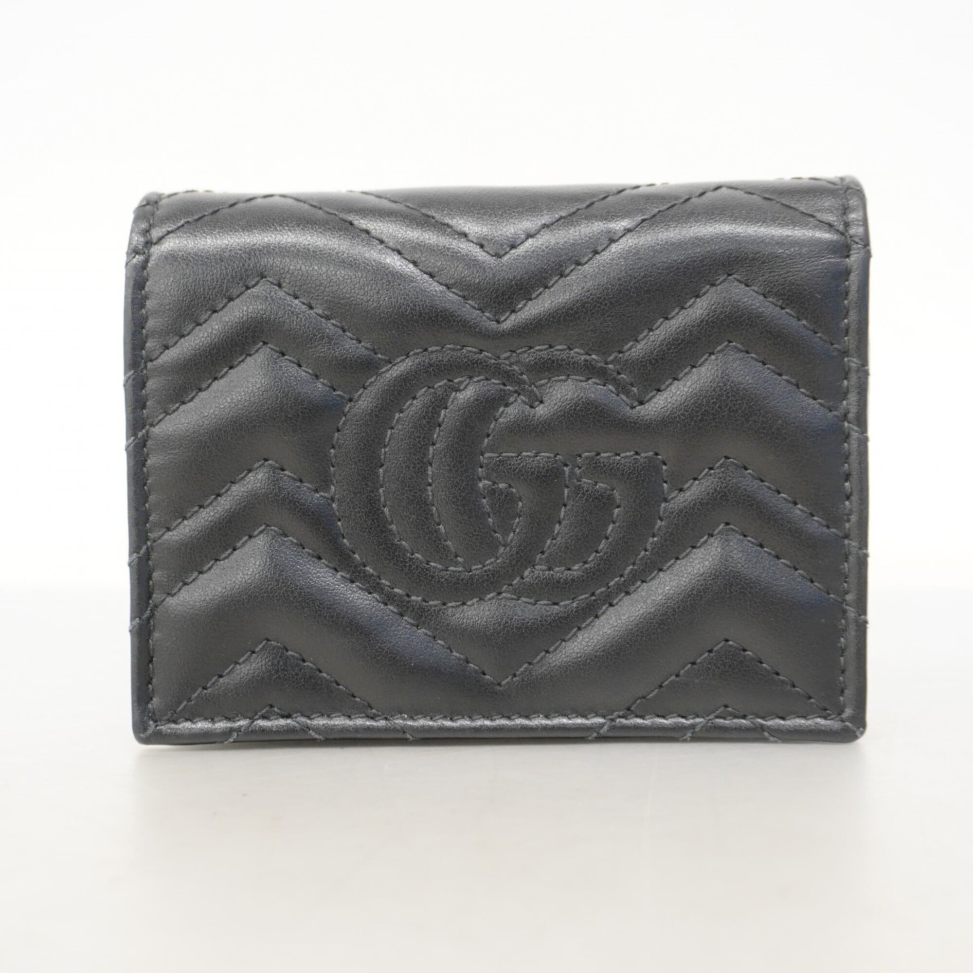 Gucci Black Leather Wallet (Bi-Fold) (Pre-Owned)