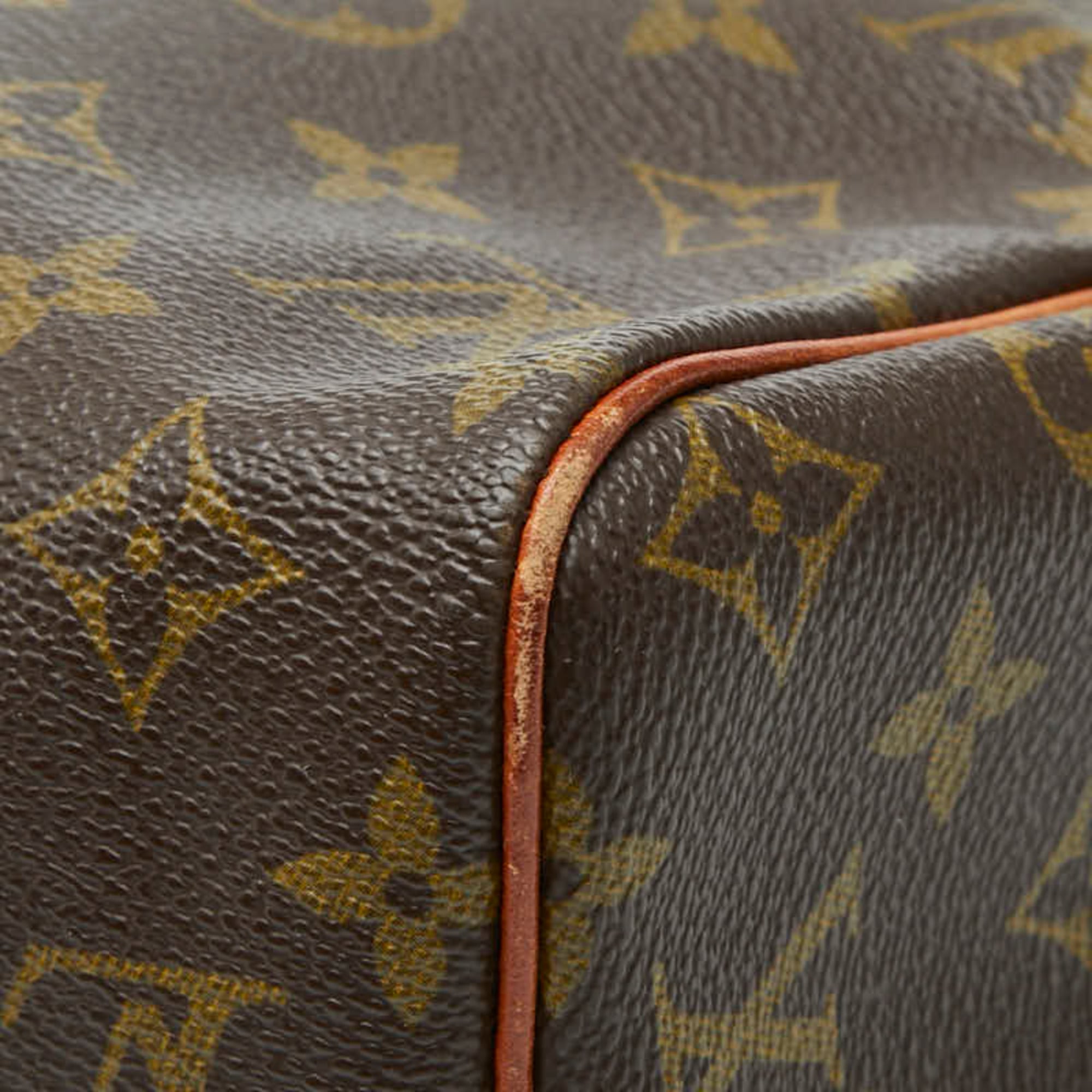 Louis Vuitton Brown Pvc Leather Shoulder Bag