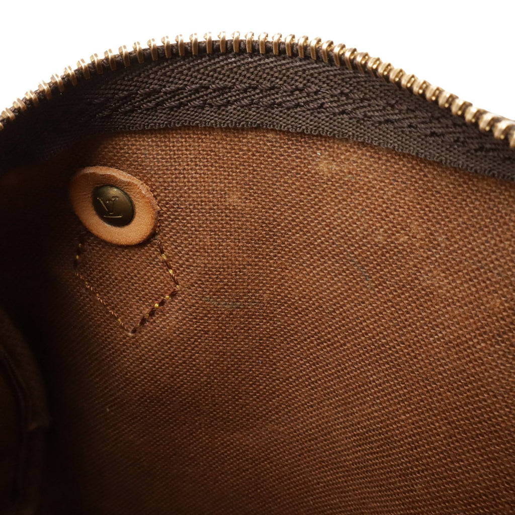 Louis Vuitton Brown Monogram Canvas Handbag Pouch Shoulder Bag