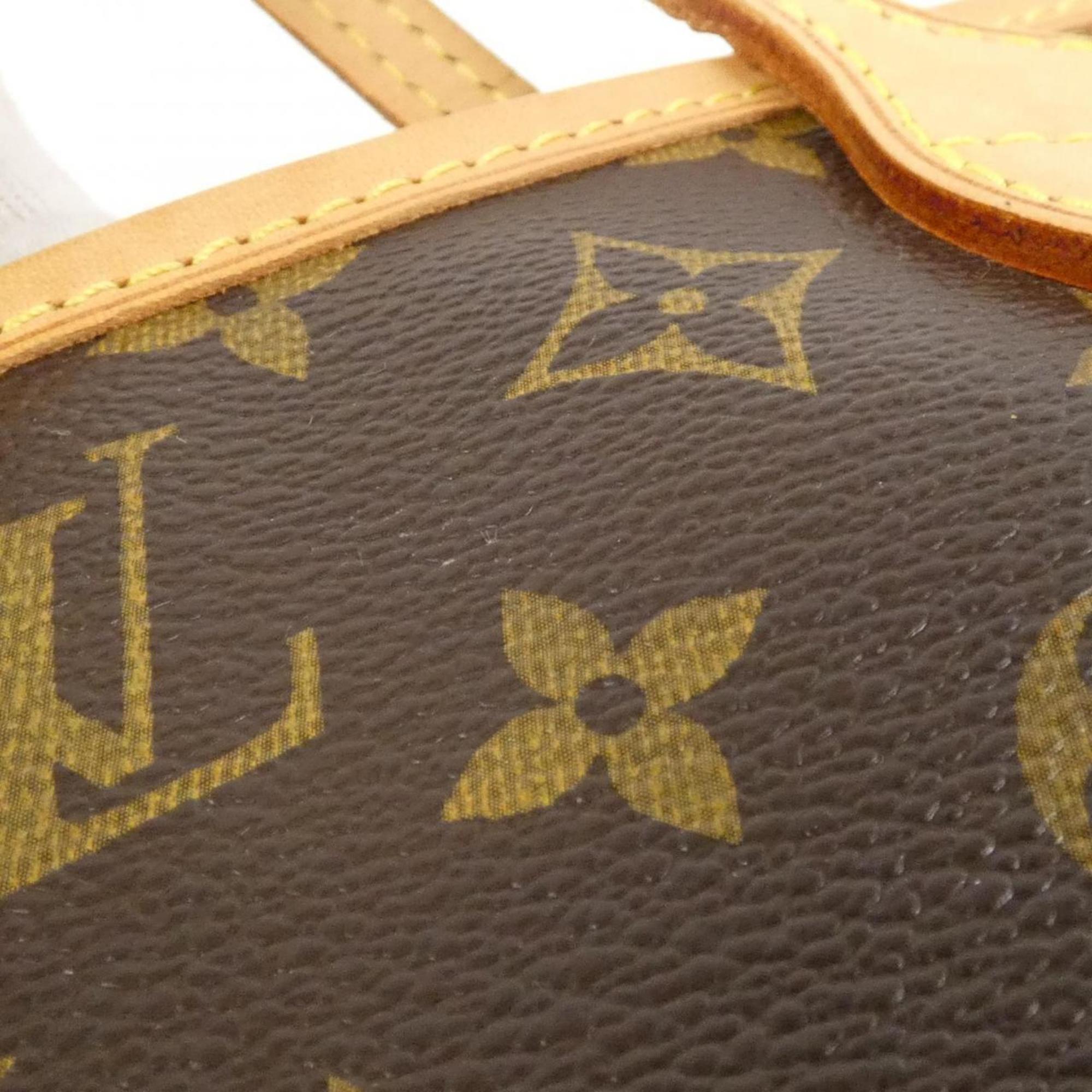 Louis Vuitton Brown Coated Canvas Handbag