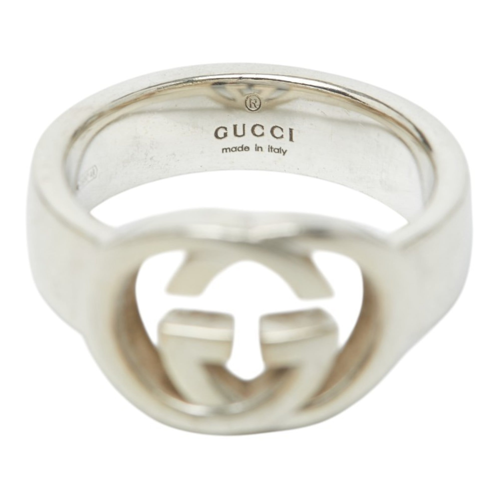 Gucci Silver Silver 925 Band Ring (Pre-Owned)