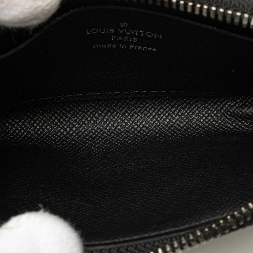 Louis Vuitton Black Noir Pvc Leather Coin Purse/Coin Case