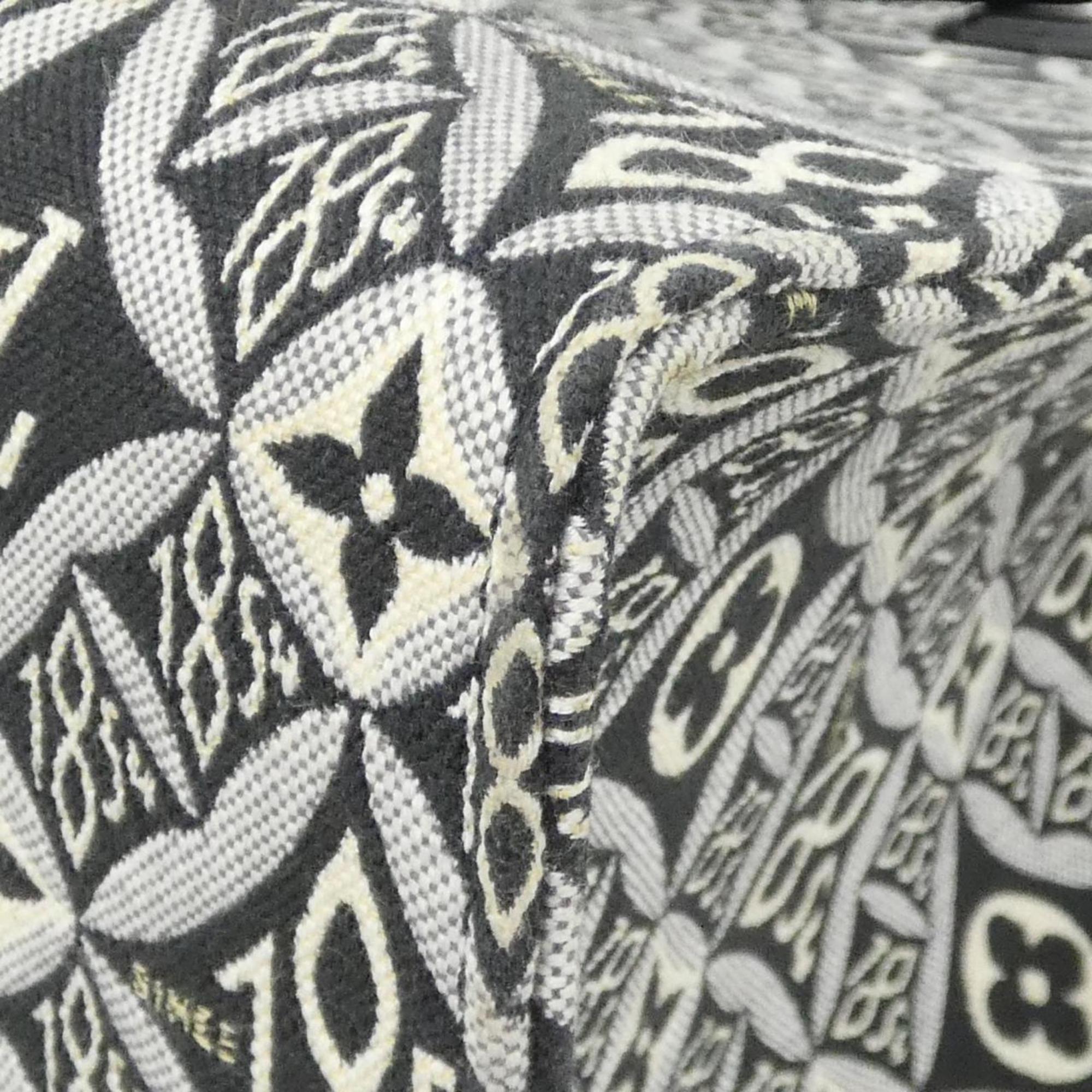 Louis Vuitton Gris Jacquard Handbag