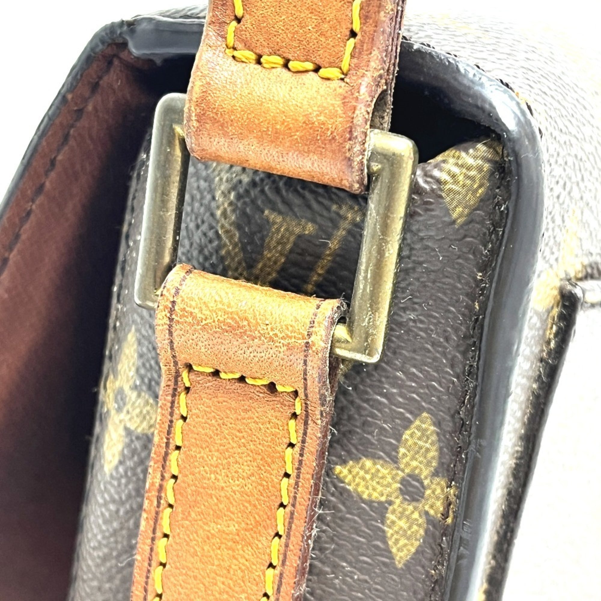 Louis Vuitton Brown Monogram Shoulder Bag