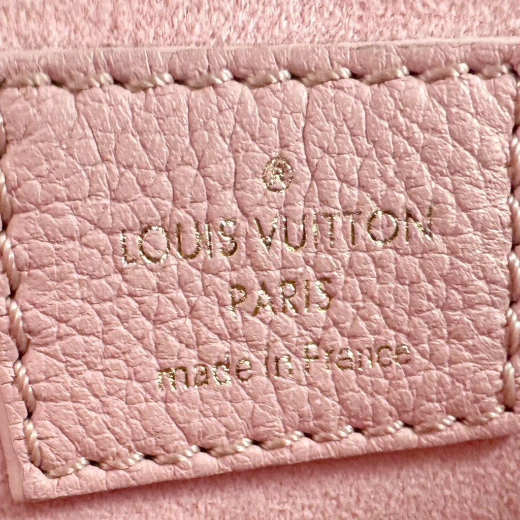 Louis Vuitton Pink Leather Handbag Shoulder Bag
