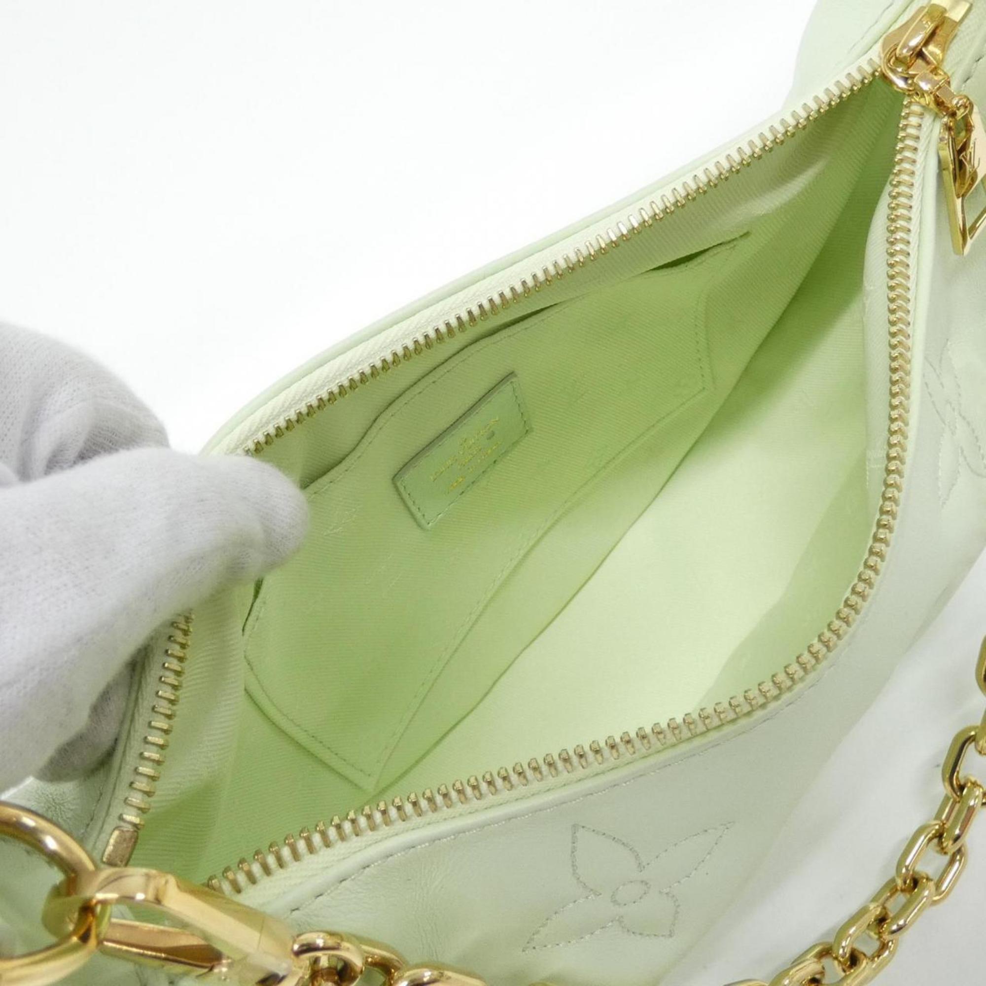 Louis Vuitton Gold Leather Shoulder Bag