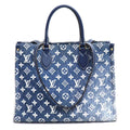 Louis Vuitton Blue Denim Shoulder Bag