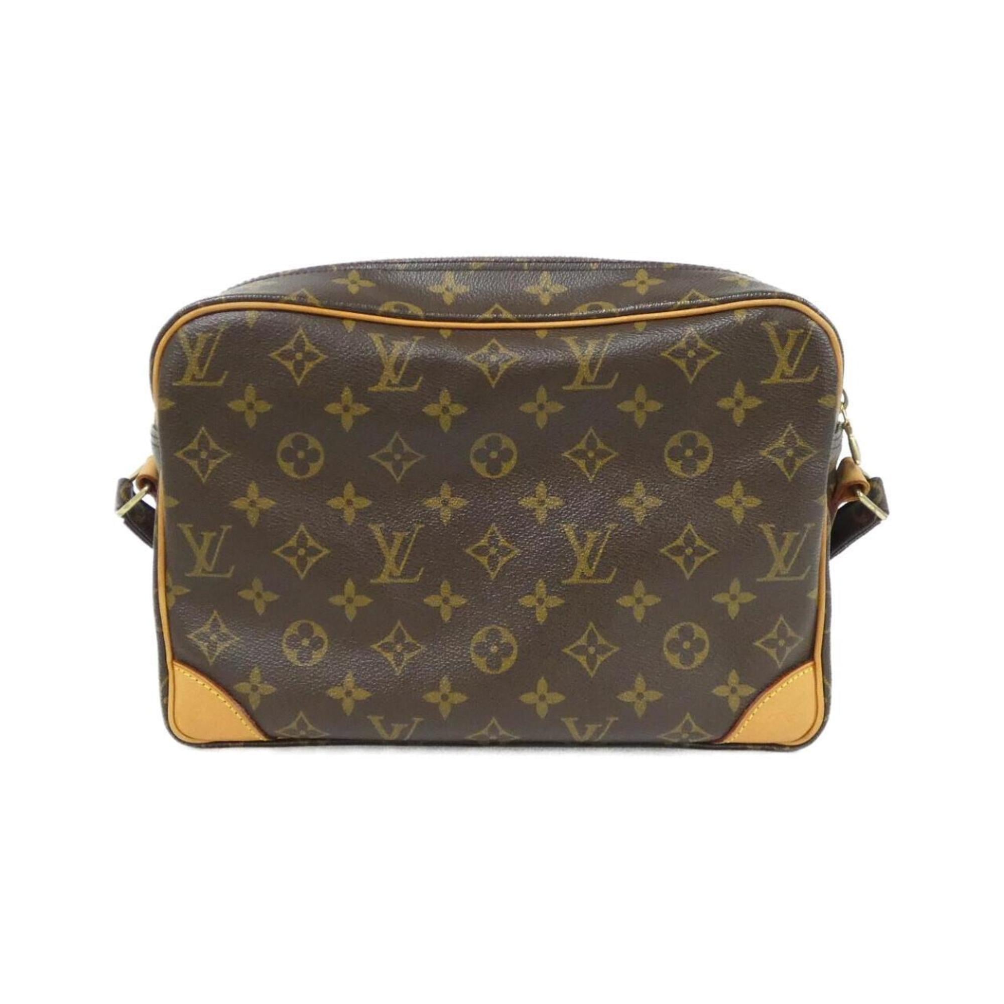 Louis Vuitton Monogram Marron Coated Canvas Shoulder Bag