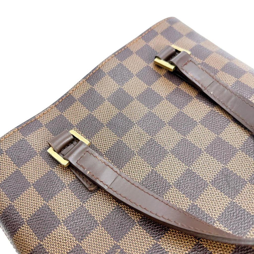 Louis Vuitton Damier Brown Damier Canvas Damier Canvas Handbag