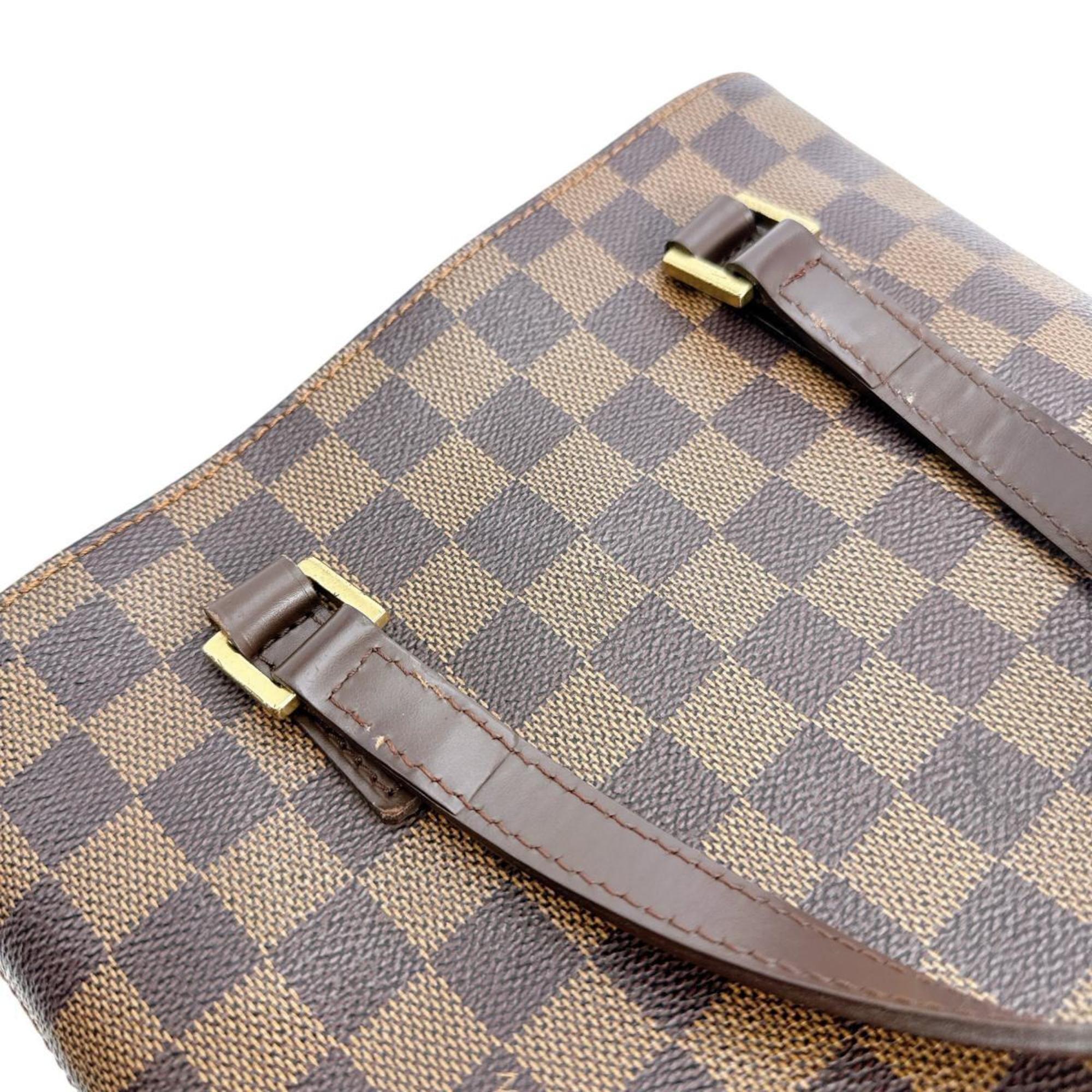 Louis Vuitton Damier Brown Damier Canvas Damier Canvas Handbag