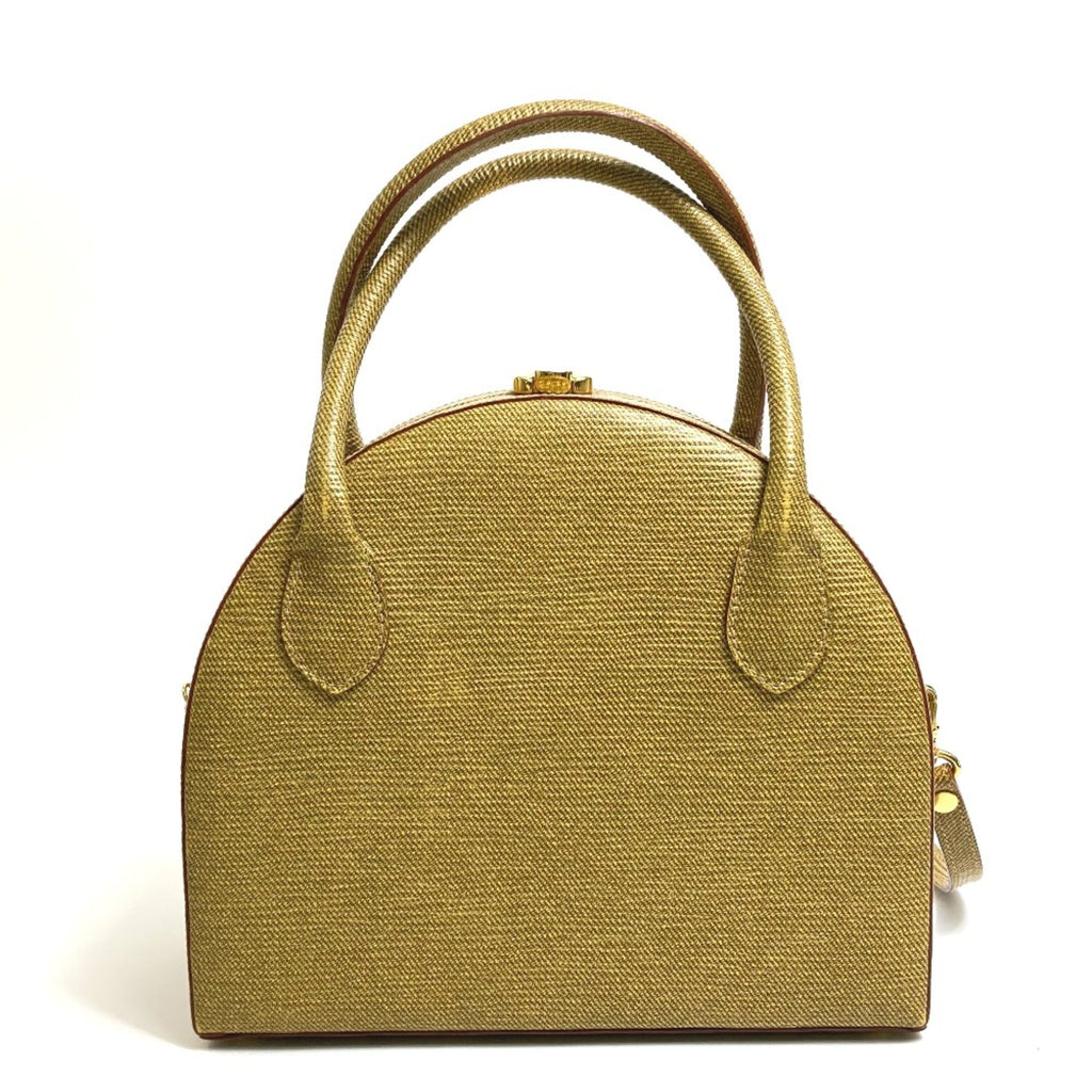 Fendi Beige Leather Handbag