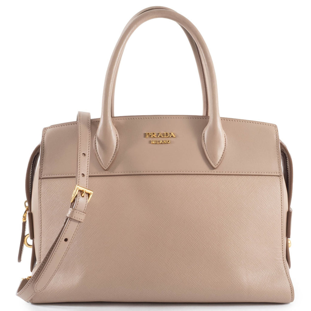 Prada Beige Leather Handbag