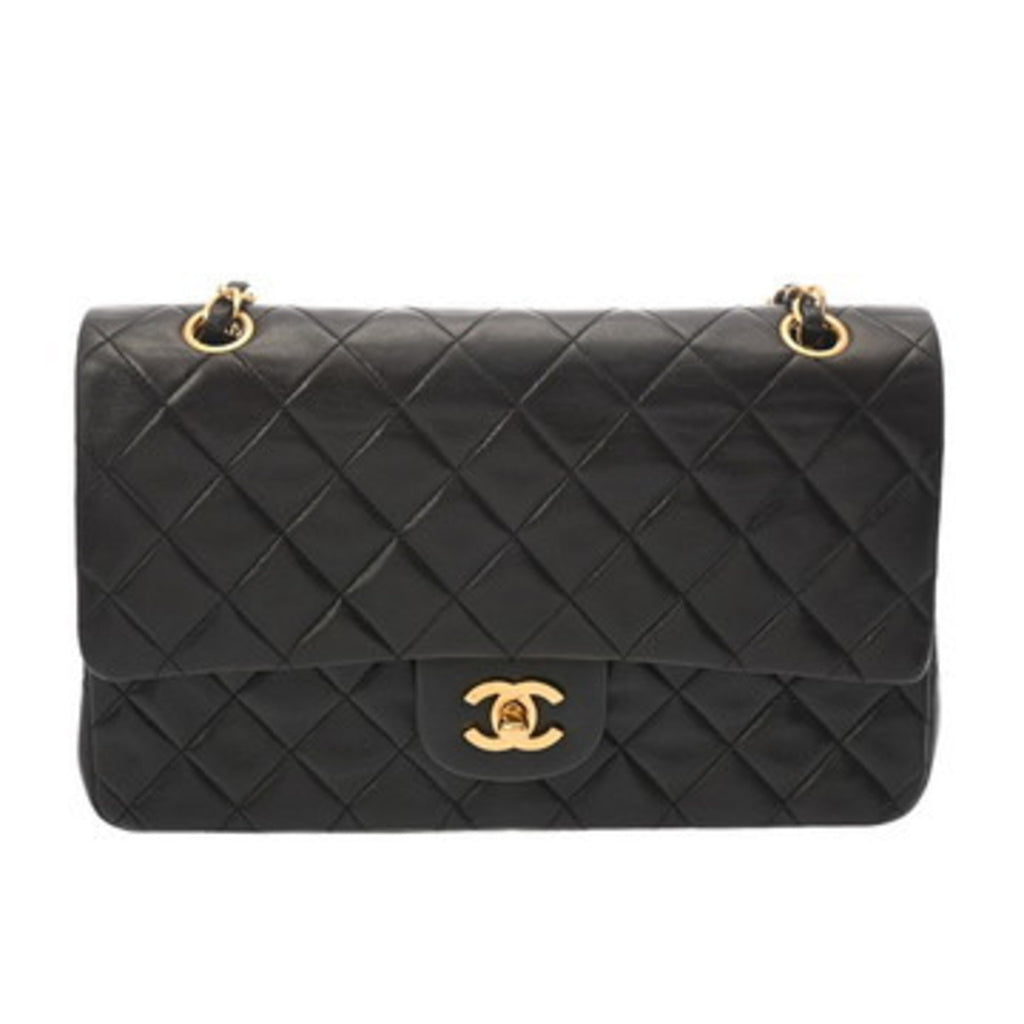 Chanel Black Leather Shoulder Bag