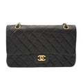 Chanel Black Leather Shoulder Bag