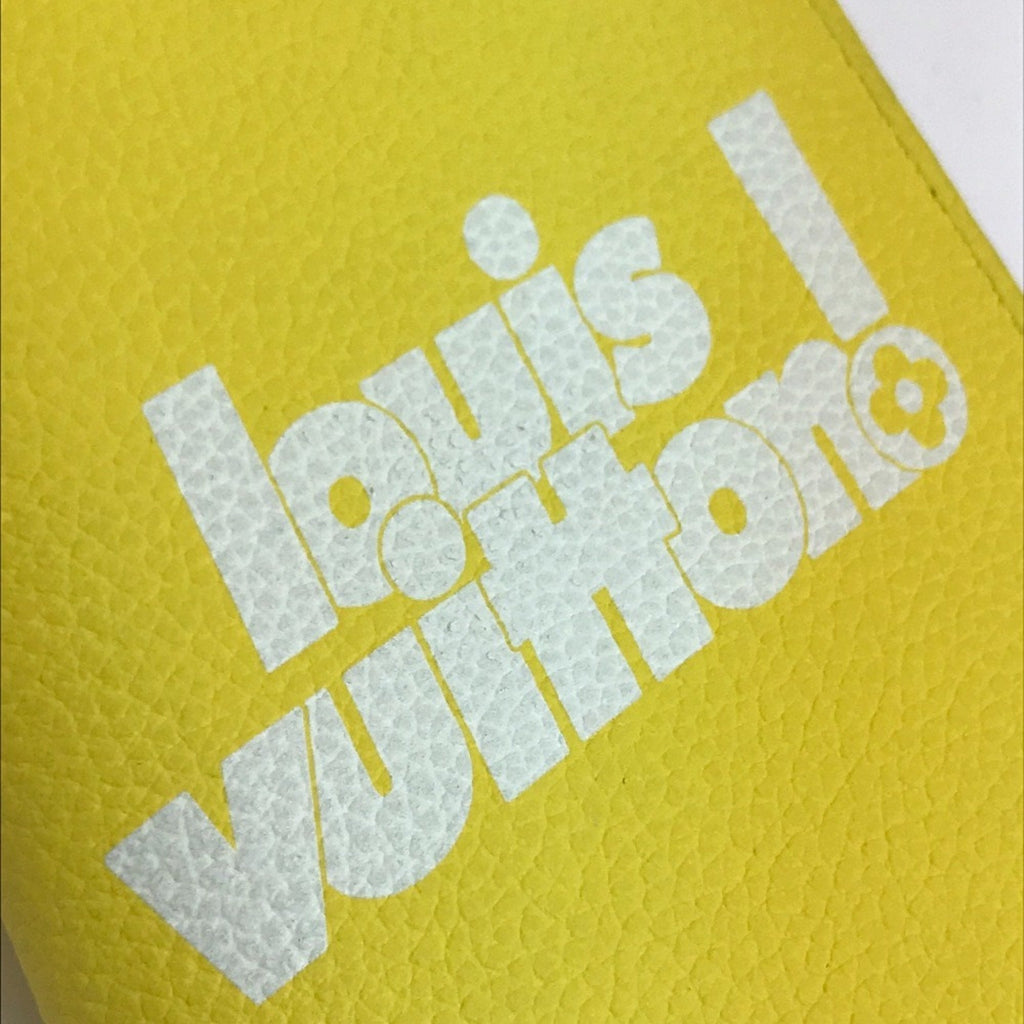 Louis Vuitton Yellow Leather Long Wallet