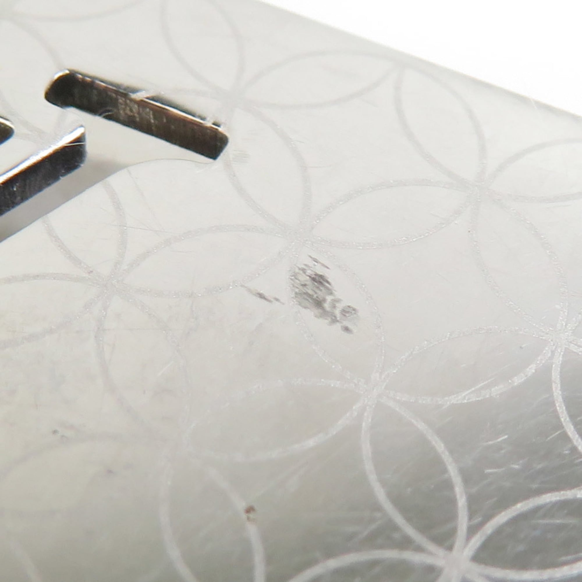 Louis Vuitton Silver Metal Money Clip