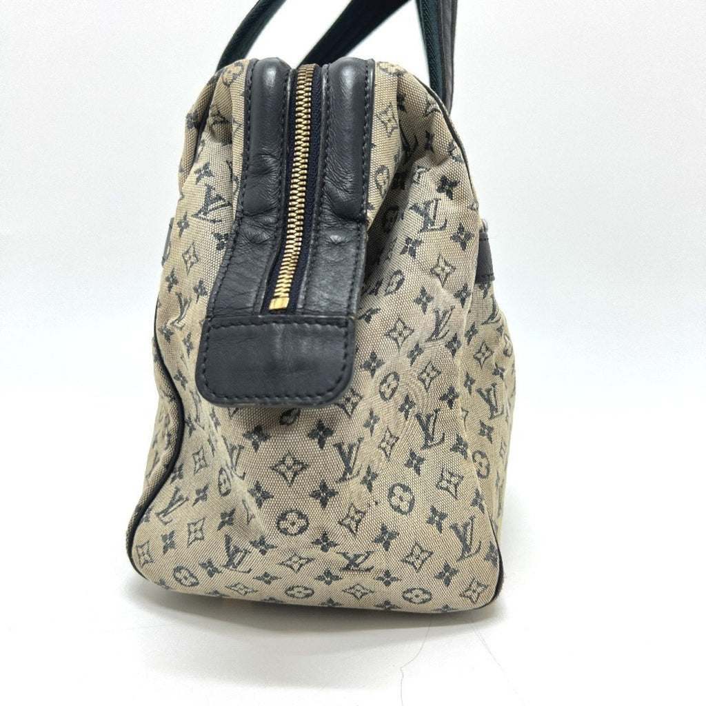 Louis Vuitton Galle Monogram Navy Monogram Mini Boston Bag Handbag