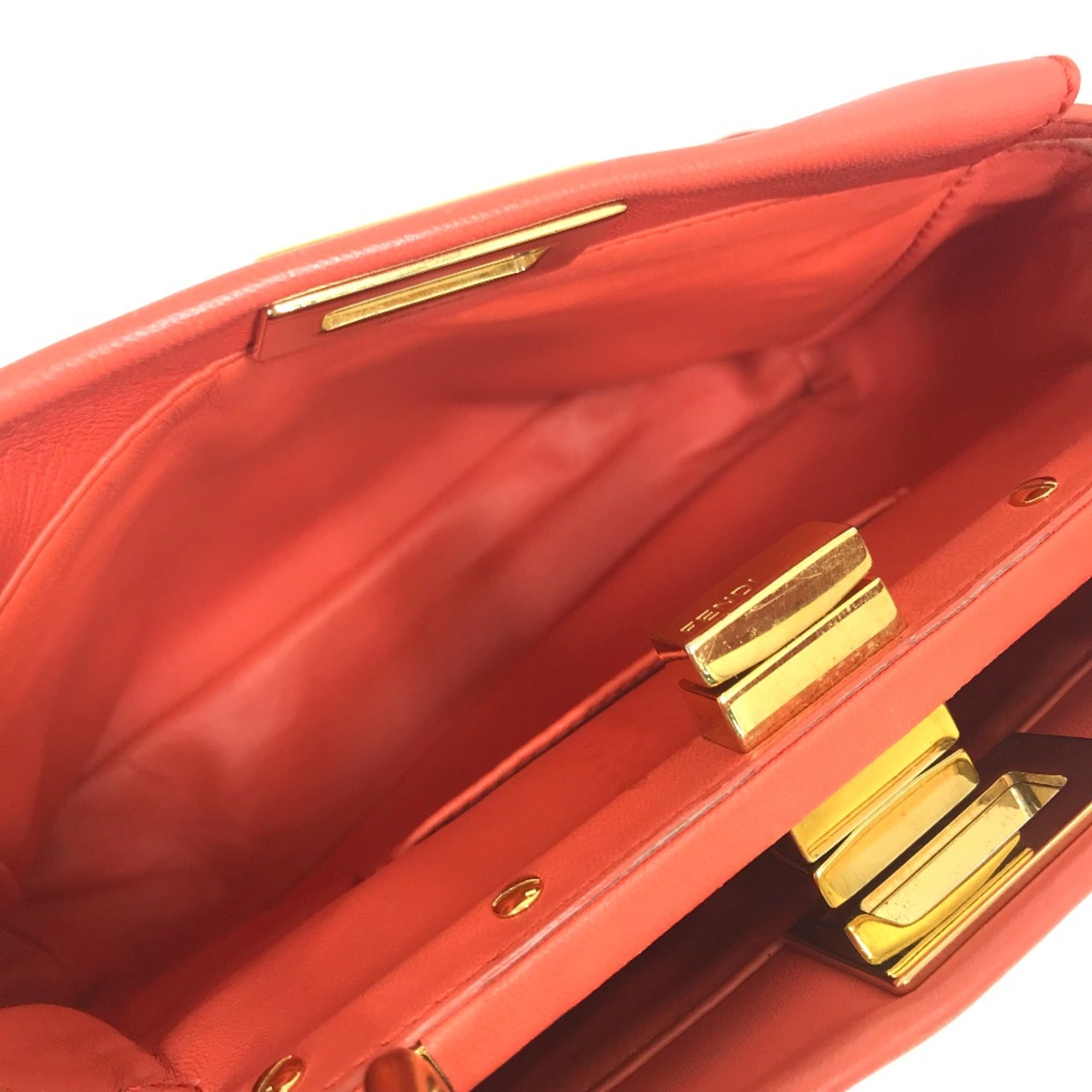 Fendi Pink Leather Handbag