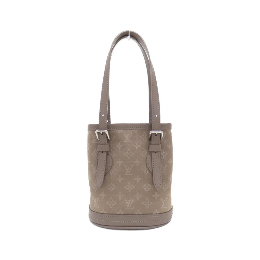 Louis Vuitton Beige Satin Handbag