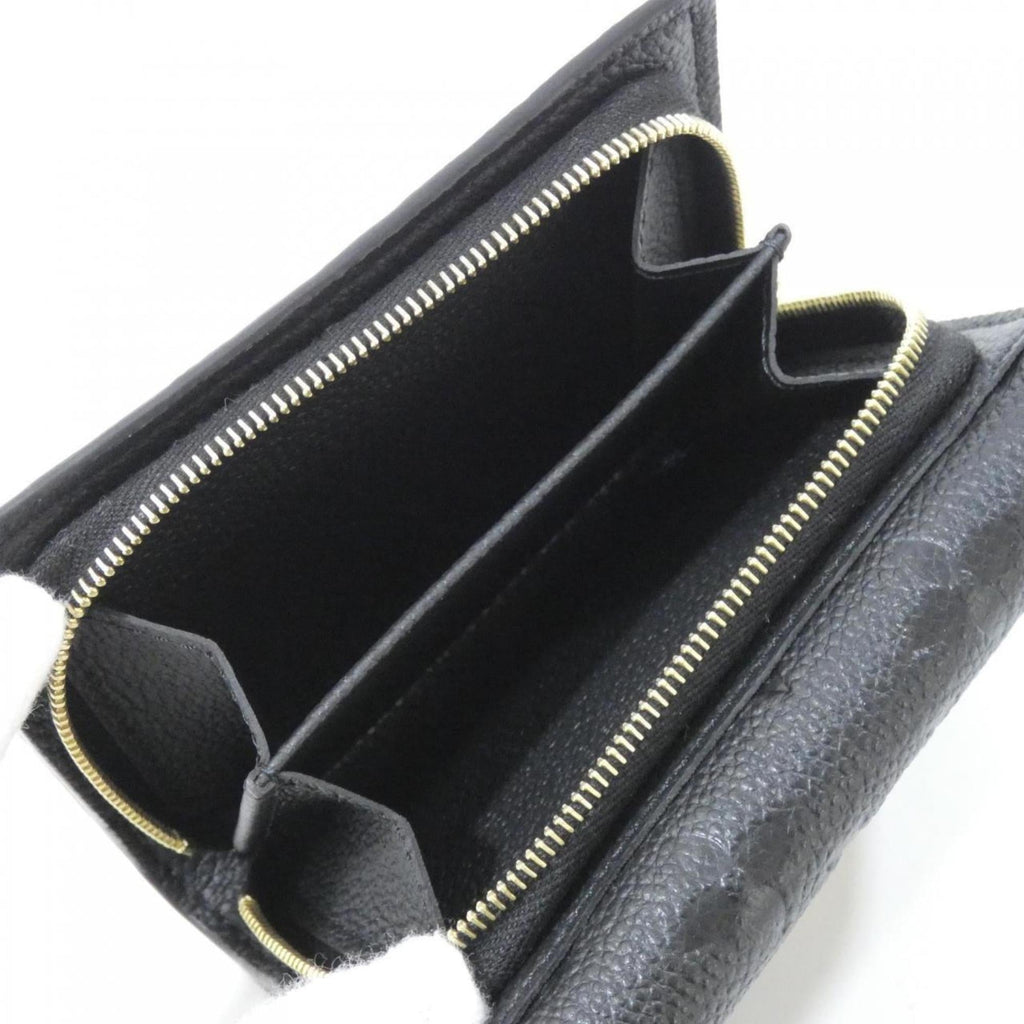 Louis Vuitton Black Monogram Monogram Empreinte Leather Wallet